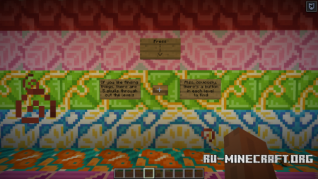  Find the Button (Hard)  Minecraft