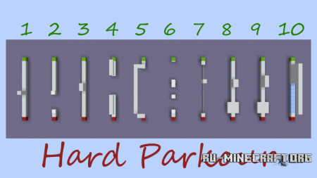  Hard Parkour Challenge  Minecraft