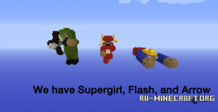 ������� Burning DC Comics ��� Minecraft