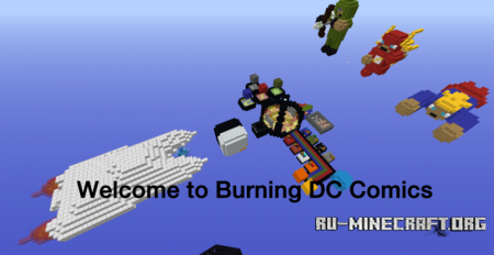 ������� Burning DC Comics ��� Minecraft