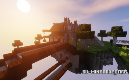  Japanese Floating Islands  Minecraft