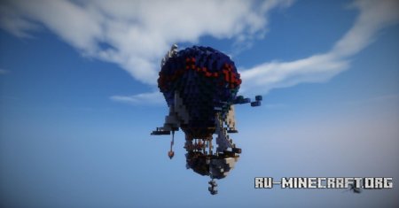  Fantasy Hot Air Balloon  Minecraft