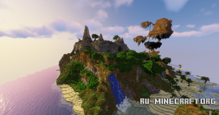 Скачать Island Tropical 10 для Minecraft