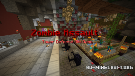 ������� Zombie Assault ��� Minecraft