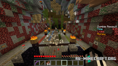 ������� Zombie Assault ��� Minecraft