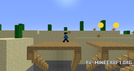 ������� Super 2D Run ��� Minecraft