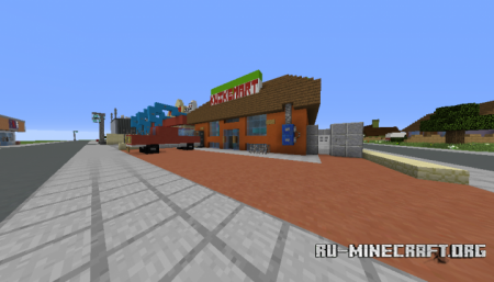 Springfield (Incomplete)  Minecraft
