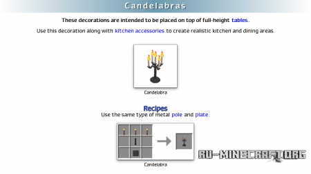  Decoration Mega Pack  Minecraft 1.12.2