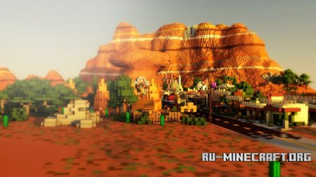  Radiator Springs (Disney Cars)  Minecraft