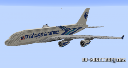  F'n'A Gaming Airbus A380-800  Minecraft