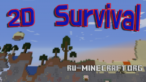 Скачать 2D Survival для Minecraft Скачать 2D Survival для Minecraft