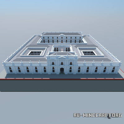 Скачать La Moneda Palace, Santiago, Chile для Minecraft Скачать La Moneda Palace, Santiago, Chile для Minecraft