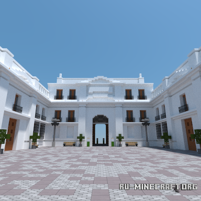 Скачать La Moneda Palace, Santiago, Chile для Minecraft Скачать La Moneda Palace, Santiago, Chile для Minecraft