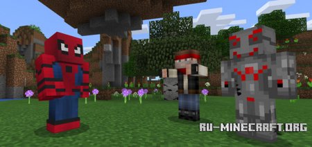 Скачать Spider-Man для Minecraft PE 1.5
