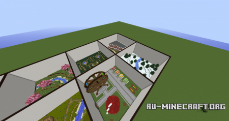 ������� Find The Button Enviroments ��� Minecraft
