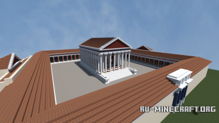 Hadrianeum - Temple of Hadrian  Minecraft