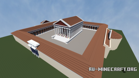  Hadrianeum - Temple of Hadrian  Minecraft
