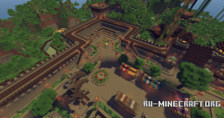 ������� Mine-Venture - Medieval Fantasy Town ��� Minecraft
