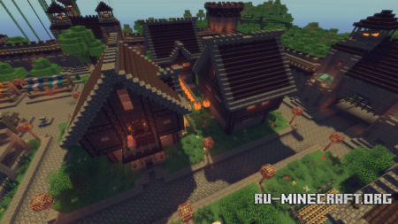 ������� Mine-Venture - Medieval Fantasy Town ��� Minecraft