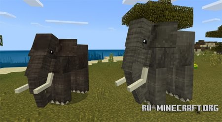  Elephants and Mammoths  Minecraft PE 1.8