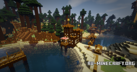  The Lake Side Village  Minecraft