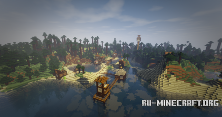 The Lake Side Village  Minecraft