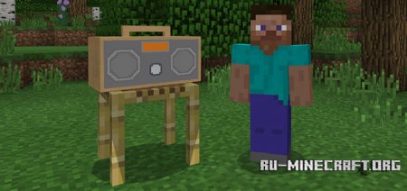Скачать Working Boombox для Minecraft PE 1.8