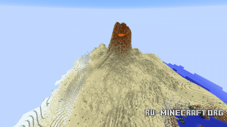 ������� 1000x1000 Terrain - Colliding Biomes ��� Minecraft