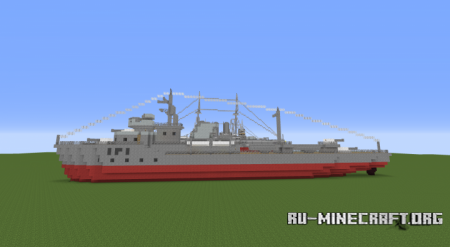 Скачать Chinese Destroyer Anshan для Minecraft
