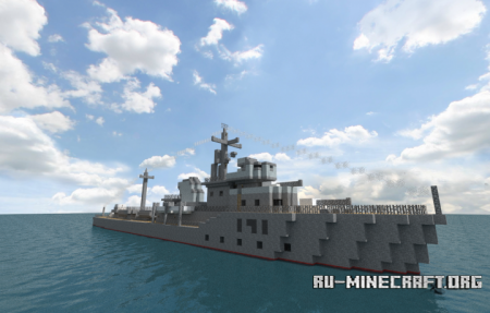 Скачать Chinese Destroyer Anshan для Minecraft