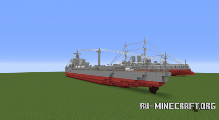 Скачать Chinese Destroyer Anshan для Minecraft