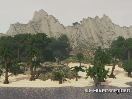 Скачать Isle of Sentar - Tropical Crater Island для Minecraft