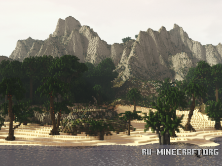 Скачать Isle of Sentar - Tropical Crater Island для Minecraft