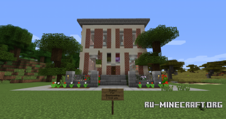 Скачать Suburban Survival House для Minecraft