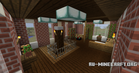 Скачать Suburban Survival House для Minecraft