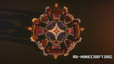 ������� Spawn Hub Orange Medieval ��� Minecraft