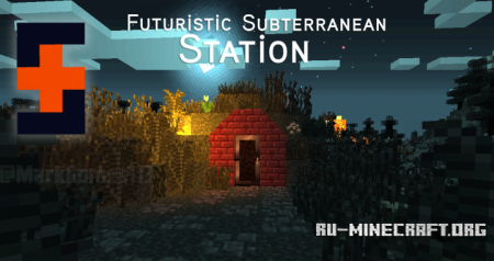������� Futuristic Subterranean Station ��� Minecraft