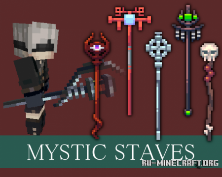  Transform Bows to Staves  Minecraft 1.13
