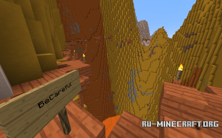 ������� Scenic Parkour ��� Minecraft