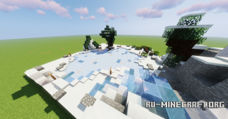  "Winter Lakes" Communtity Event Entry  Minecraft