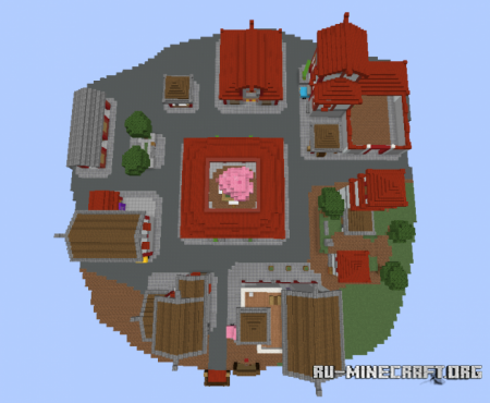 ������� Burning Map: Fortnite Edition ��� Minecraft