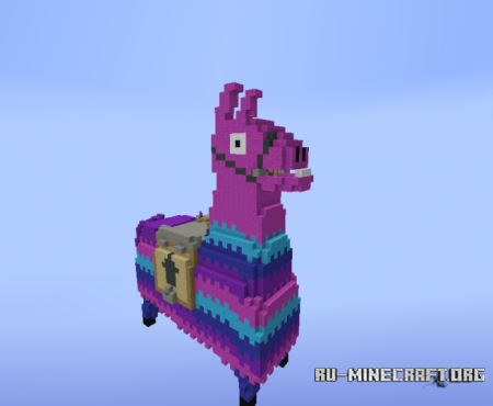 ������� Burning Map: Fortnite Edition ��� Minecraft