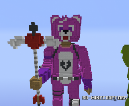 ������� Burning Map: Fortnite Edition ��� Minecraft
