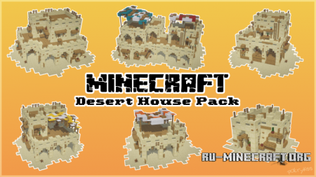  Desert House Pack by patrykss  Minecraft