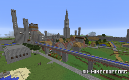 ������� Miedieval Village by dawidbartkowiak99 ��� Minecraft