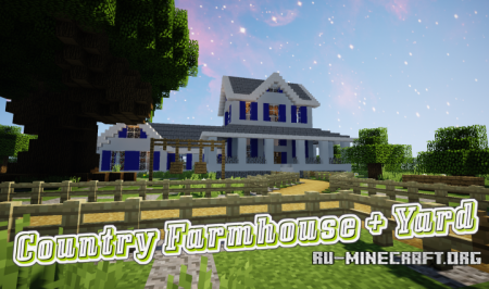  Country Farmhouse  Minecraft