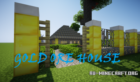 ������� Gold Ore House ��� Minecraft