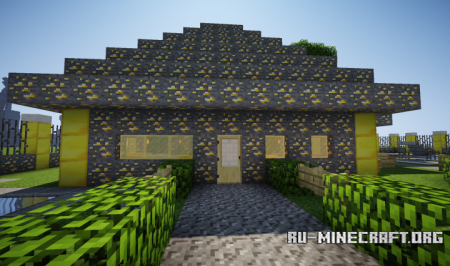 ������� Gold Ore House ��� Minecraft