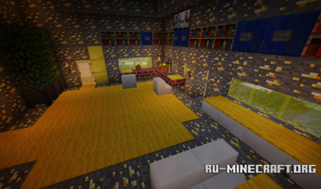 ������� Gold Ore House ��� Minecraft