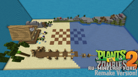  Plants vs Zombies 2: Remake Version  Minecraft